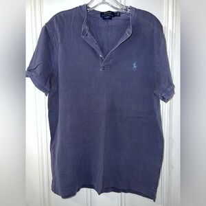 Polo Ralph Lauren Featherweight Mesh Navy Henley Men's M